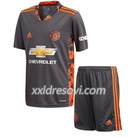 Manchester United Golmanski Domaći Dječji Komplet Dresovi za Nogomet 2020-2021 (+ kratke hlače)